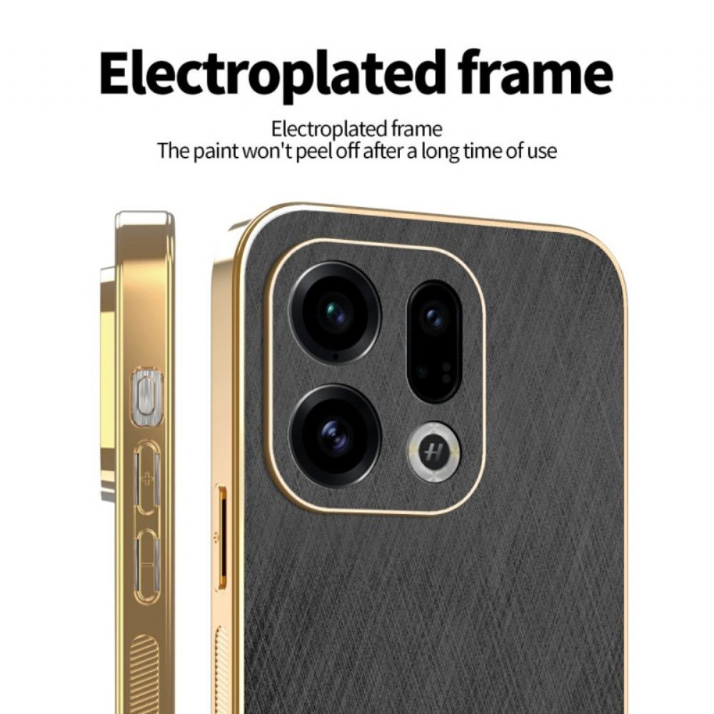 Kryt Oppo Find X9 5g Kadem Kožený Efekt