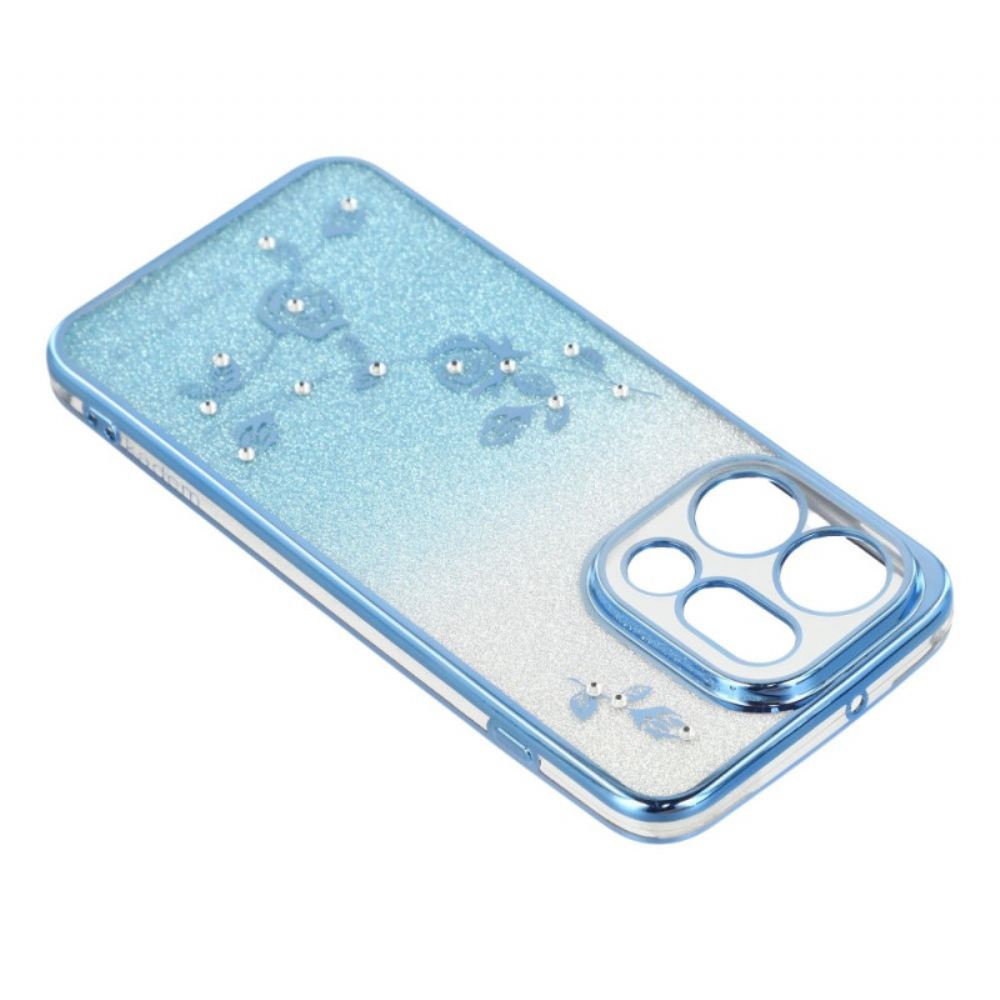 Kryt Oppo Find X9 5g Kadem Květiny A Flitry