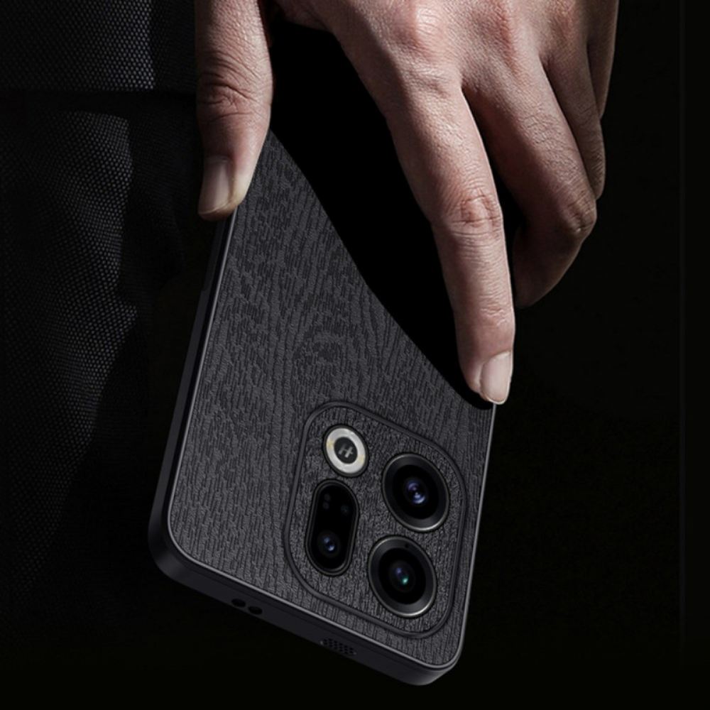 Kryt Oppo Find X9 5g Textura Dřeva