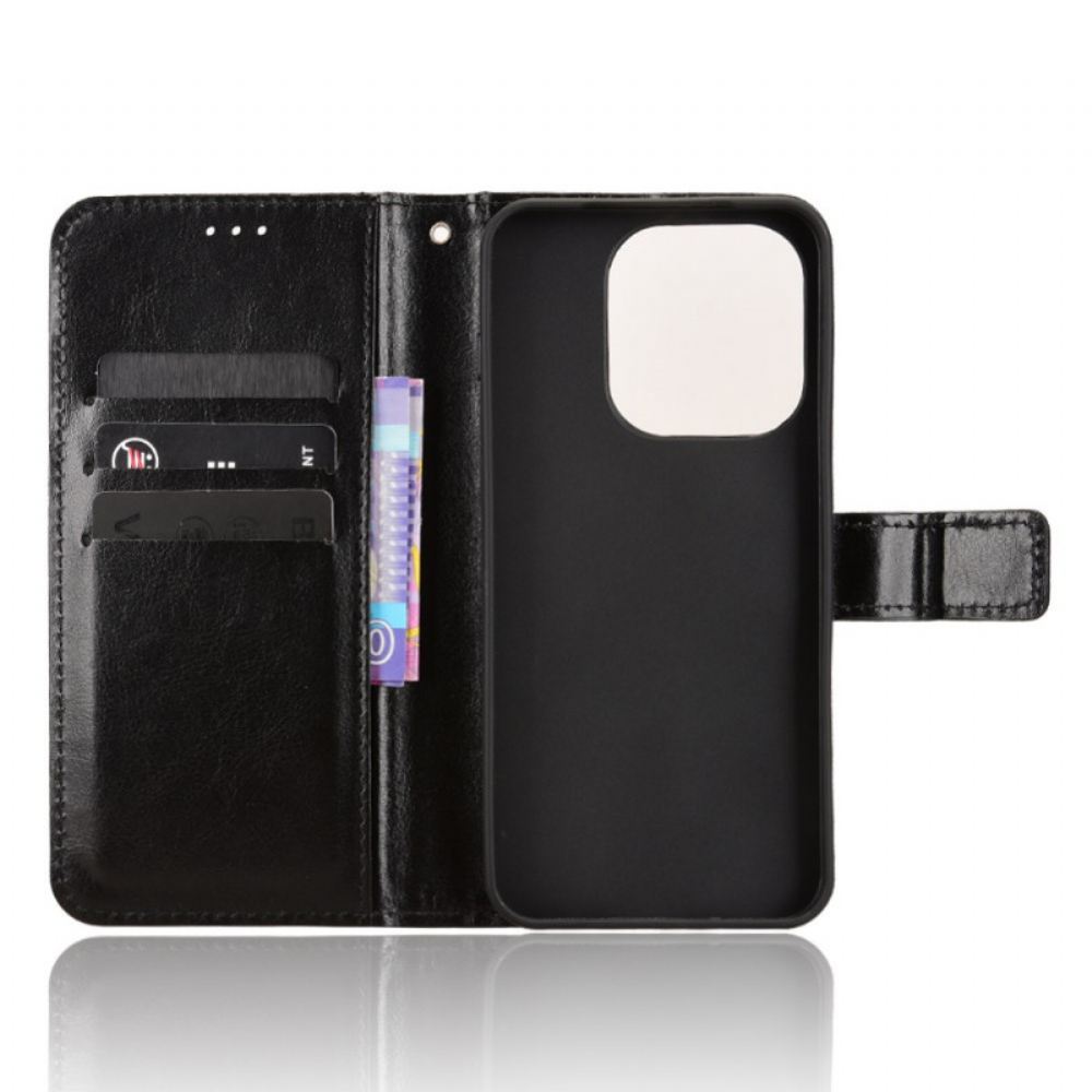 Peněženková Pouzdra Oppo Find X9 5g Kryty Na Mobil Okázalá Umělá Kůže