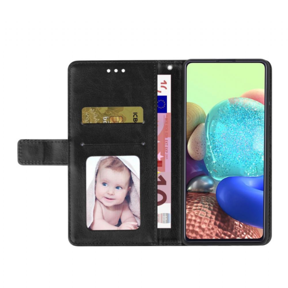 Kožené Pouzdro Na Samsung Galaxy S10 Design Geo Y Ve Stylu Kůže