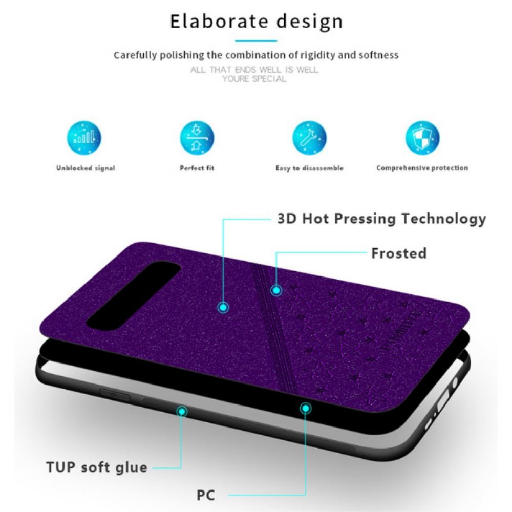 Kryt Na Samsung Galaxy S10 Šťastná Hvězda Série Pinwuyo