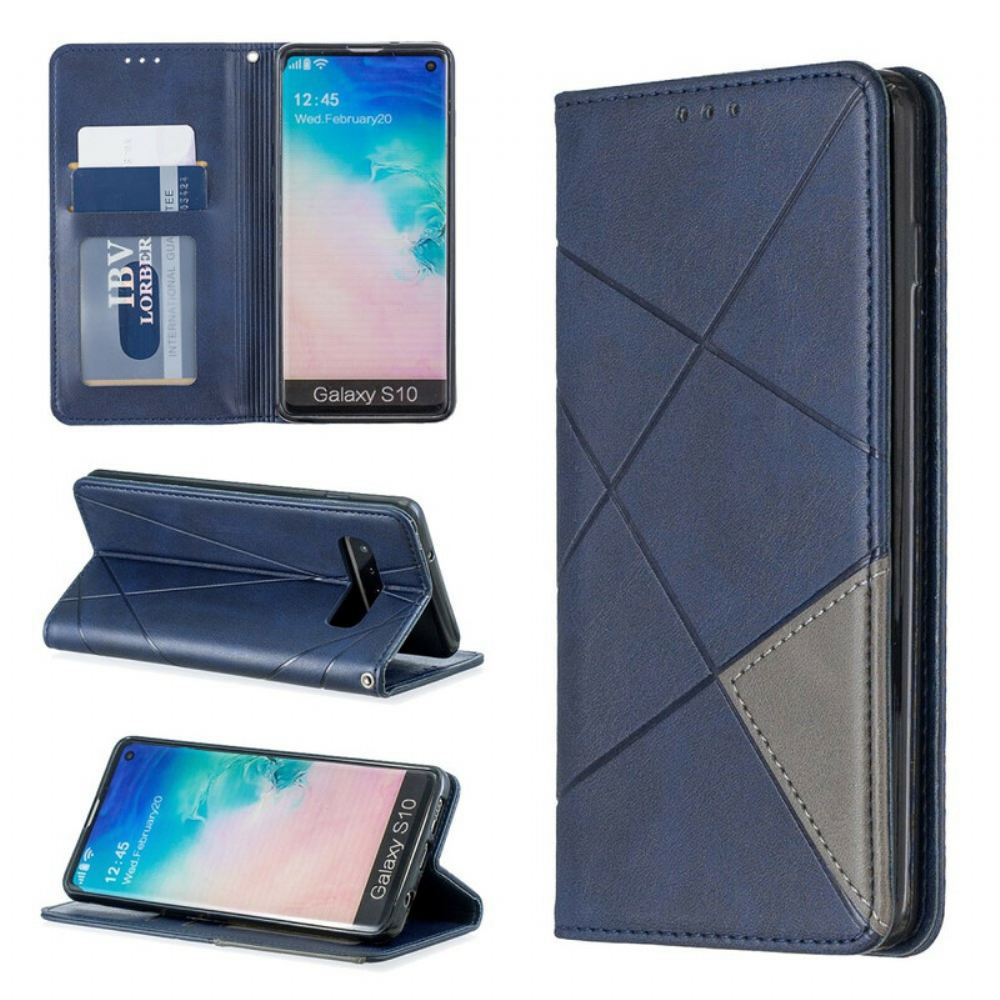 Kryty Na Mobil Na Samsung Galaxy S10 Flipové Pouzdro Styl Umělce
