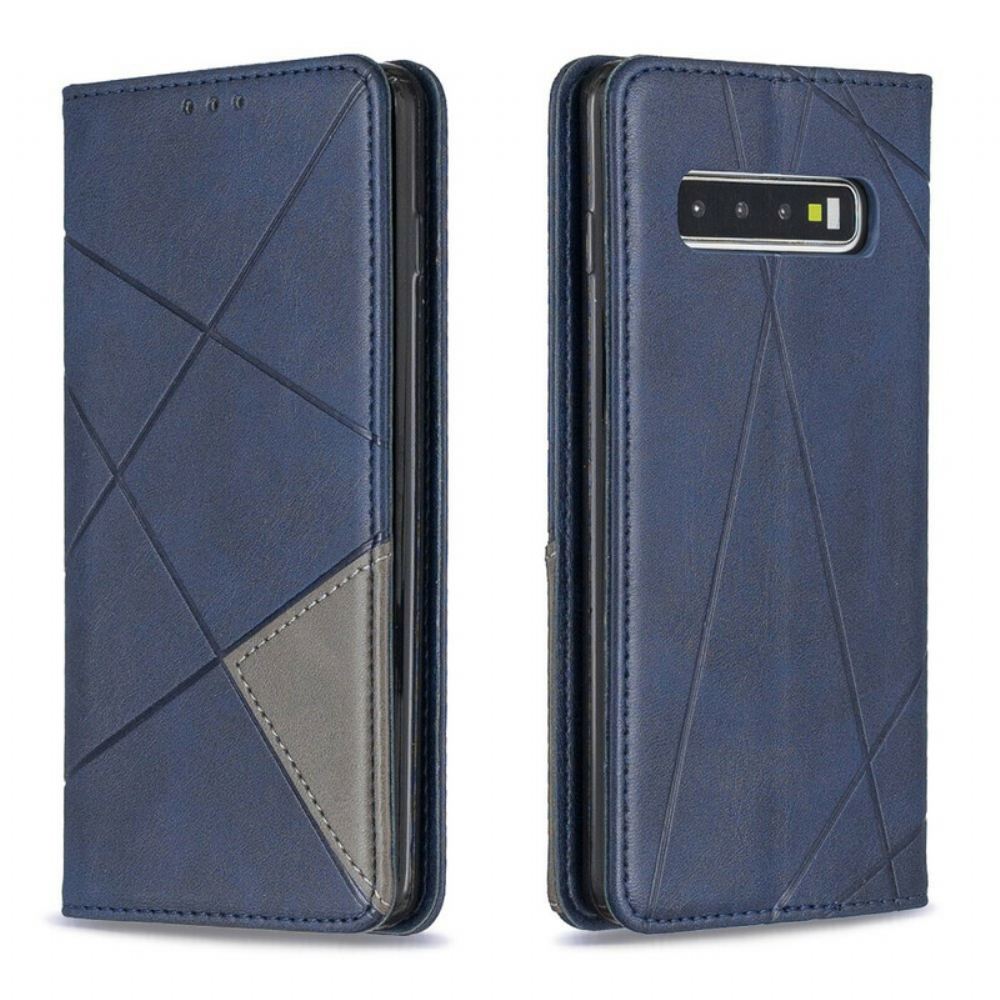 Kryty Na Mobil Na Samsung Galaxy S10 Flipové Pouzdro Styl Umělce