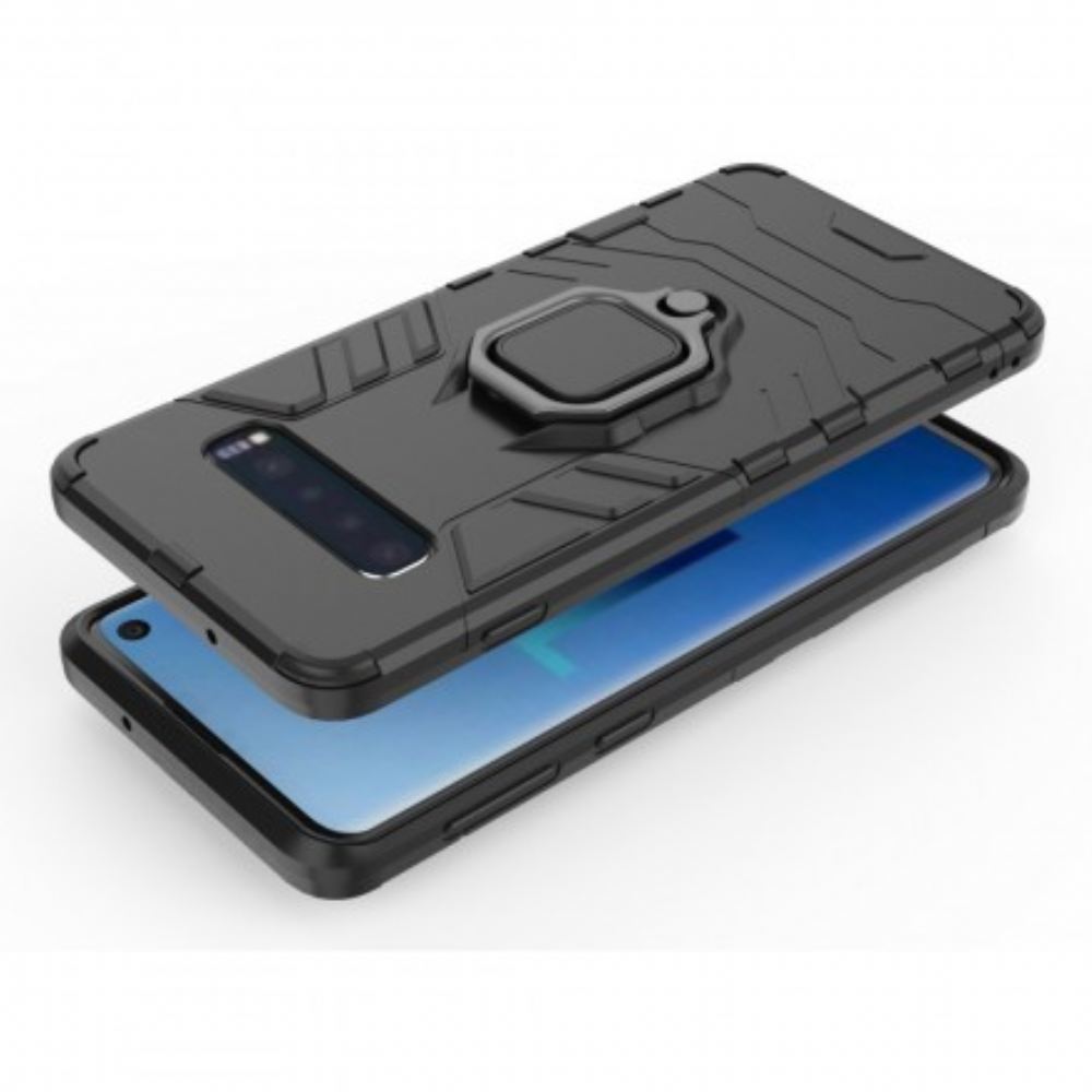Kryty Na Mobil Na Samsung Galaxy S10 Odolný Vůči Prstenu