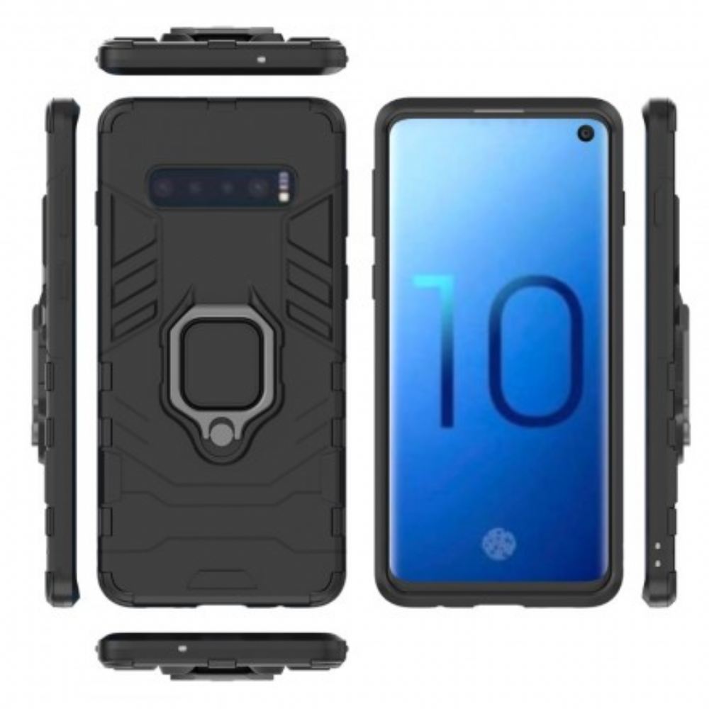 Kryty Na Mobil Na Samsung Galaxy S10 Odolný Vůči Prstenu