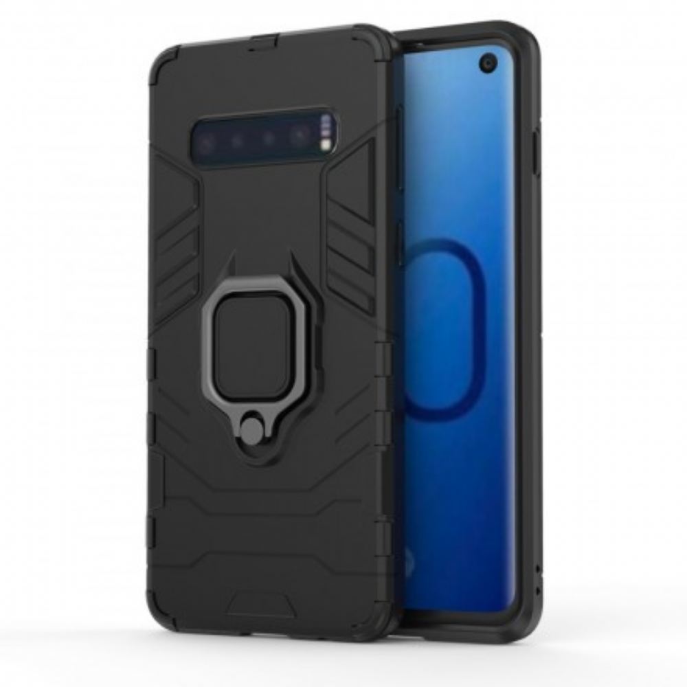 Kryty Na Mobil Na Samsung Galaxy S10 Odolný Vůči Prstenu