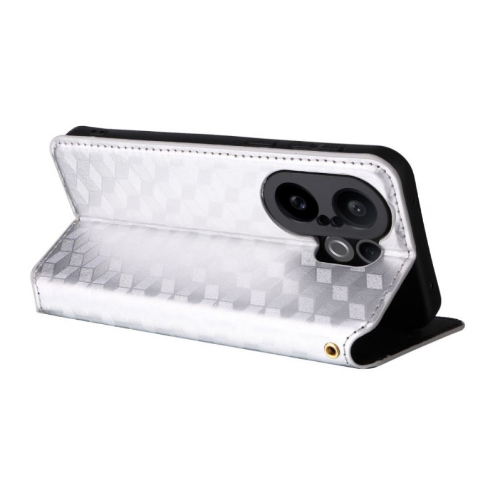 Kožené Pouzdro Folio Vivo X200 Fe Diamanty