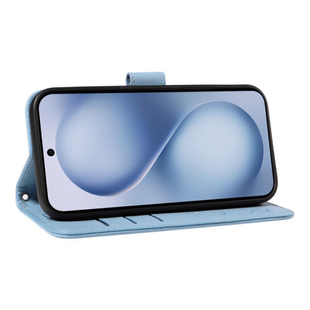 Kožený Kryt Na Vivo X200 Fe Řemínek S Pampeliškou