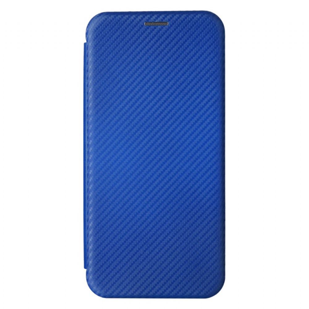 Kožené Pouzdro Folio Na Samsung Galaxy A15 5g Klasické Uhlíkové Vlákno