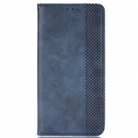Kožené Pouzdro Folio Na Samsung Galaxy A15 5g Retro