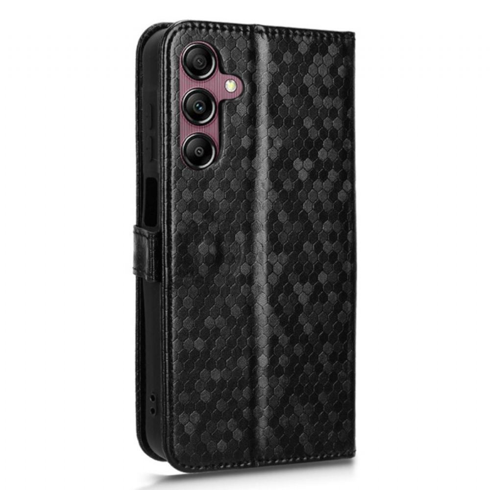 Kožený Kryt Samsung Galaxy A15 5g Brilantní Popruh