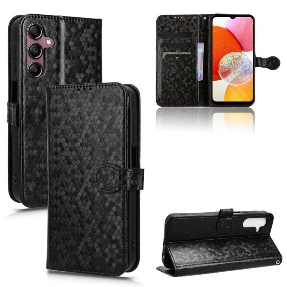 Kožený Kryt Samsung Galaxy A15 5g Brilantní Popruh