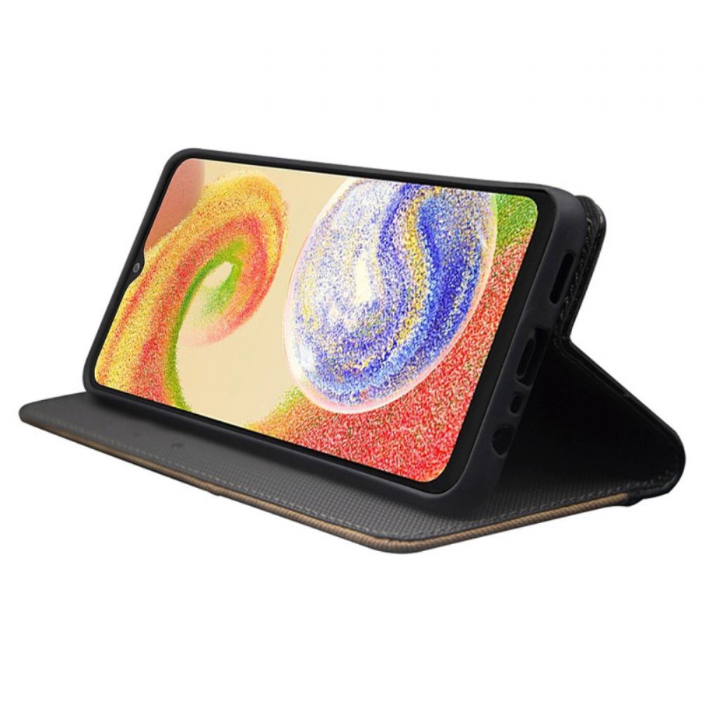 Kožený Kryt Samsung Galaxy A15 5g Dvoubarevný Idewei