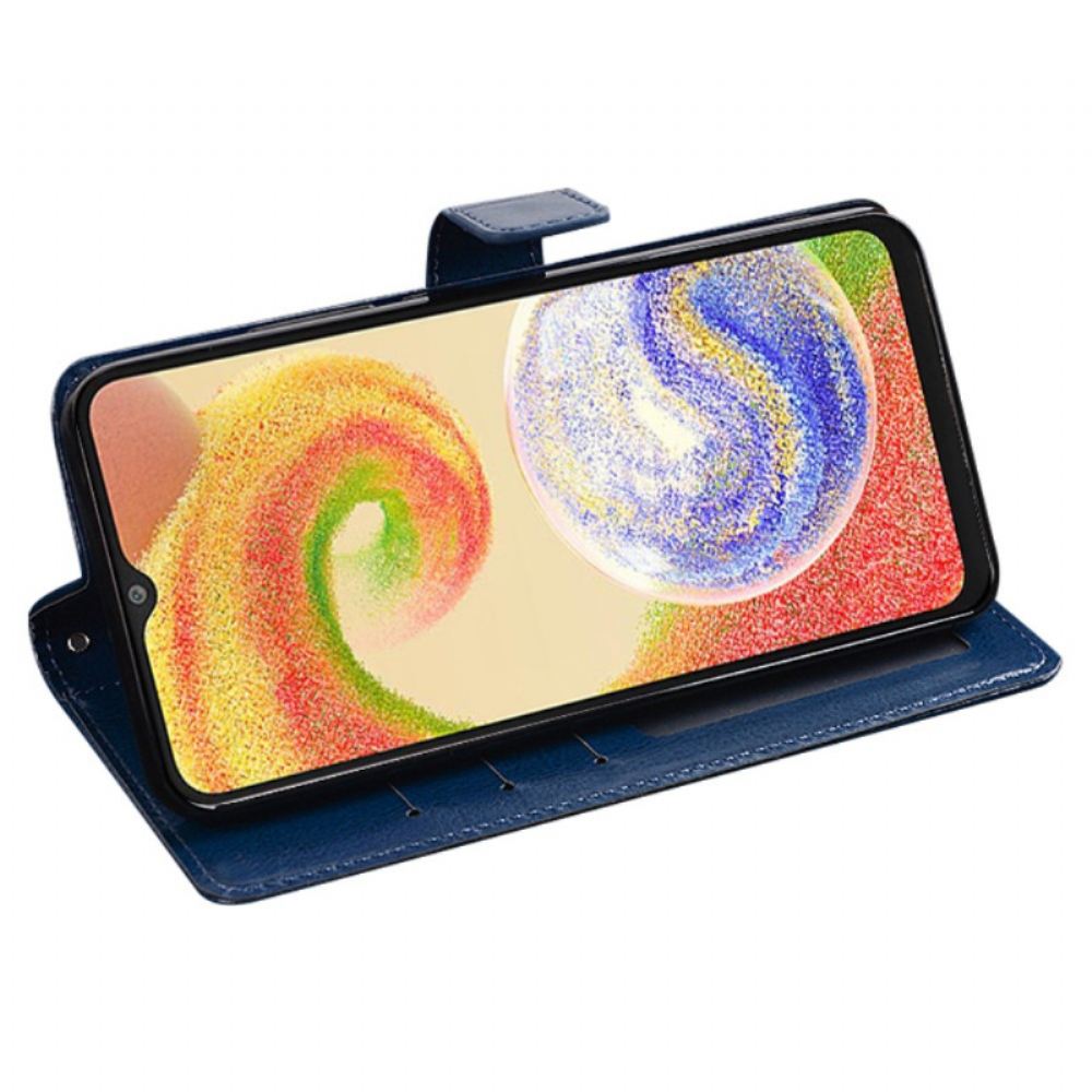 Kožený Kryt Samsung Galaxy A15 5g Kožený Efekt Idewei