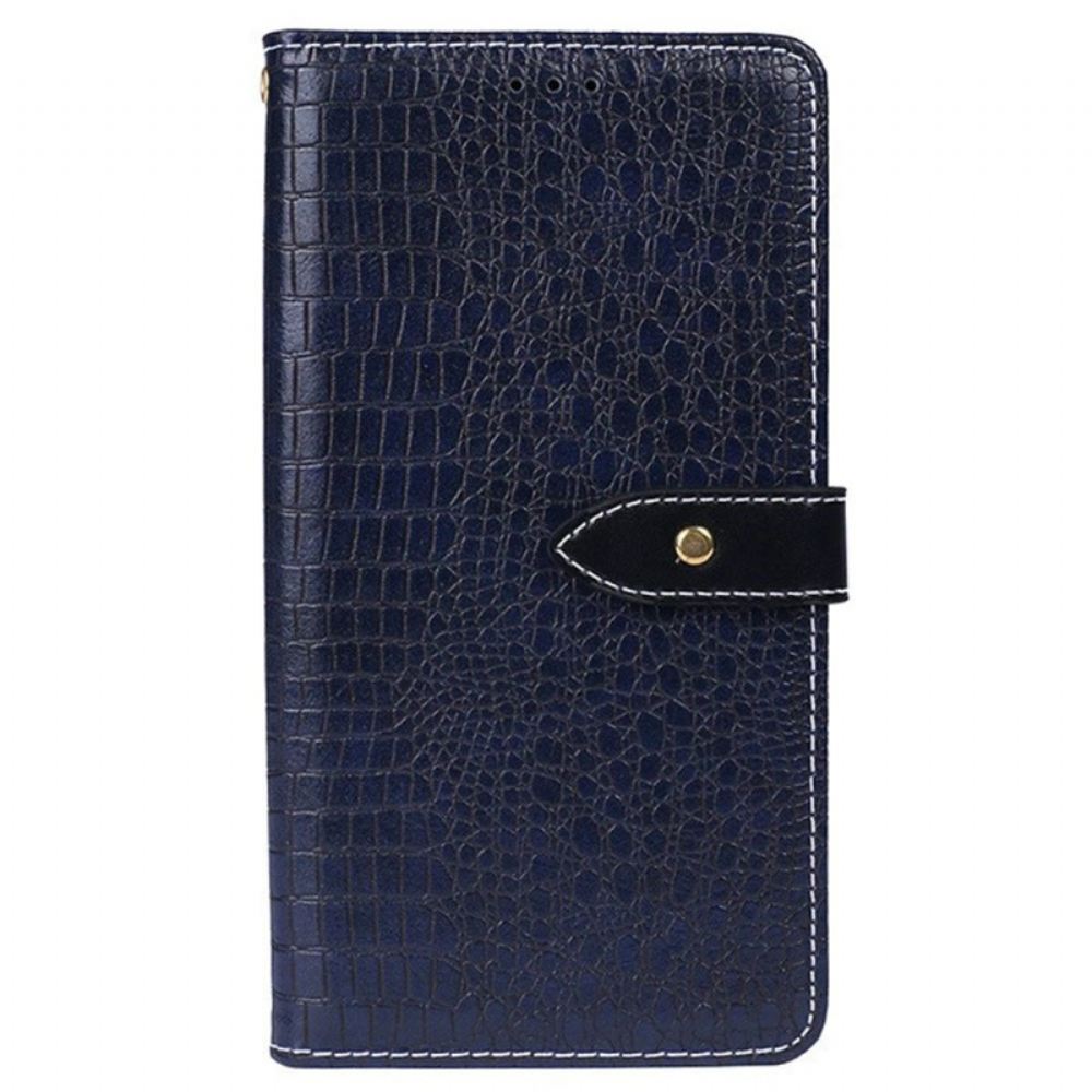 Kožený Kryt Samsung Galaxy A15 5g Idewei Crocodile Style