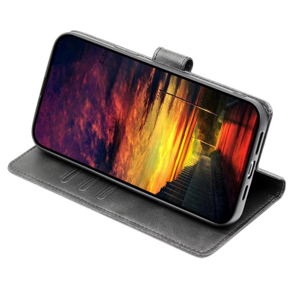 Kožený Kryt Samsung Galaxy A15 5g Texturovaný Povrch