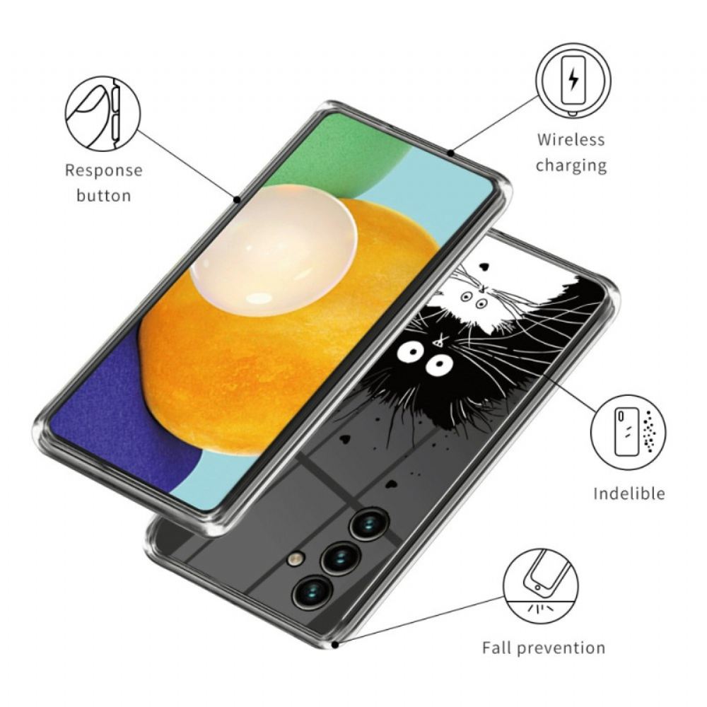 Kryt Na Samsung Galaxy A15 5g Dvě Kočky