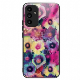 Kryt Na Samsung Galaxy A15 5g Tvrzené Sklo Barevné Květiny