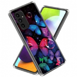 Kryt Samsung Galaxy A15 5g Barevní Motýli