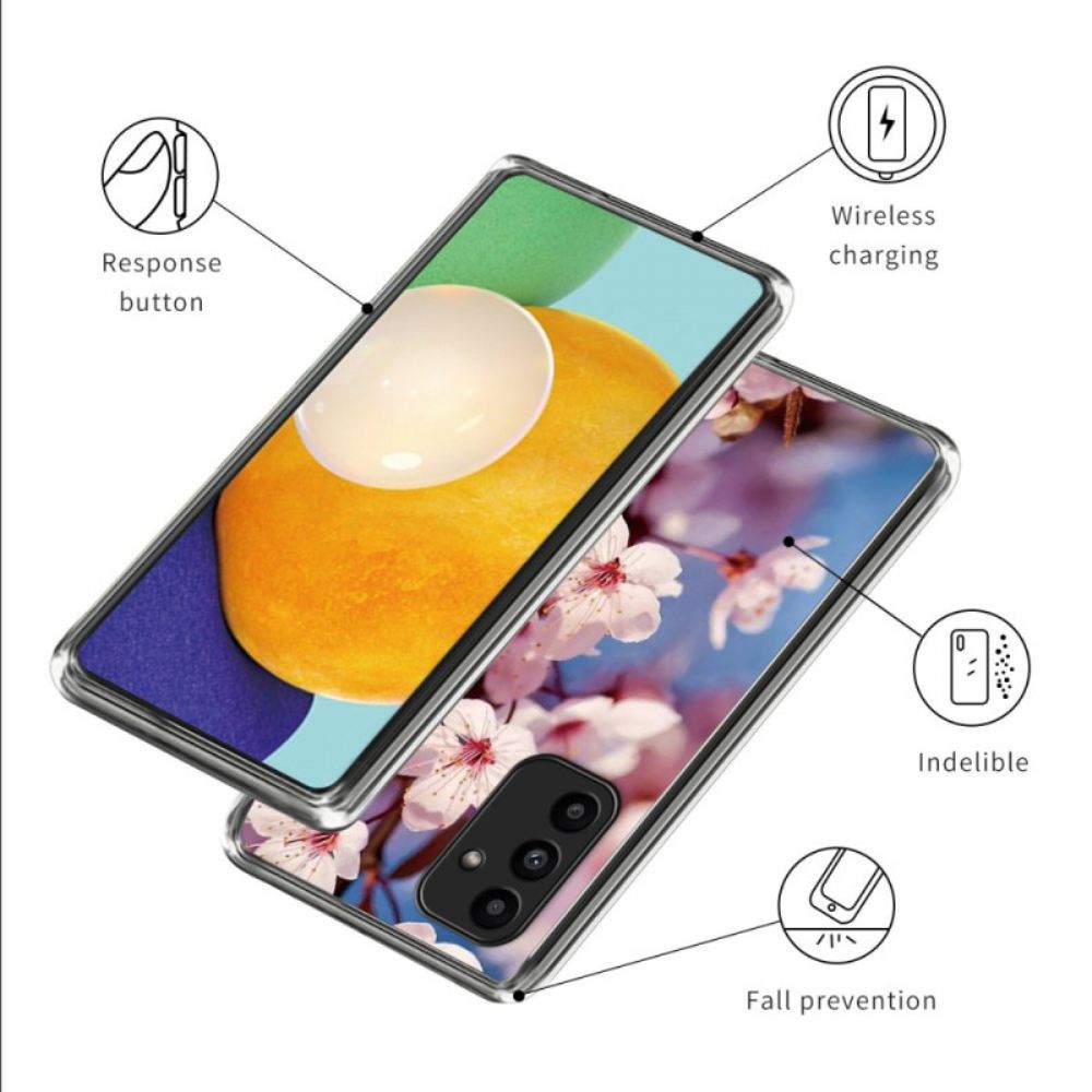 Kryt Samsung Galaxy A15 5g Broskvové Květy