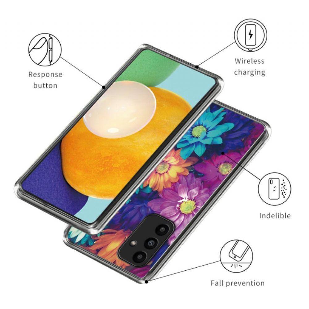 Kryt Samsung Galaxy A15 5g Chryzantémy