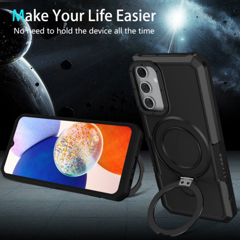 Kryt Samsung Galaxy A15 5g Držák Prstenu S Kovovým Efektem 5g
