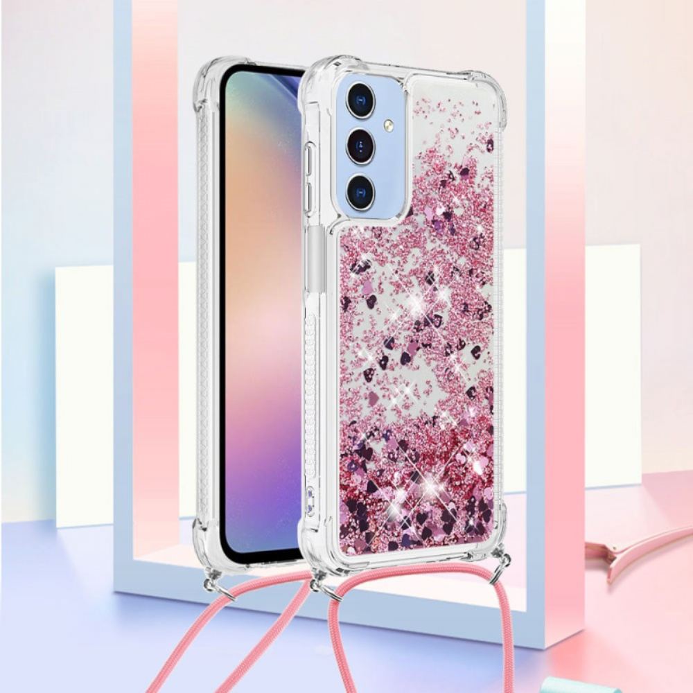 Kryt Samsung Galaxy A15 5g Flitrovaná Šňůra