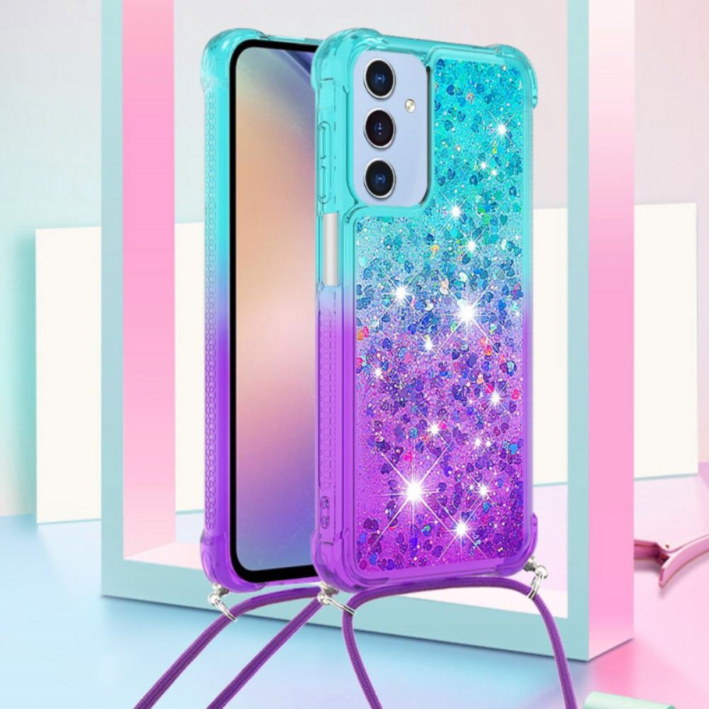 Kryt Samsung Galaxy A15 5g Flitrový Přechodový Kabel