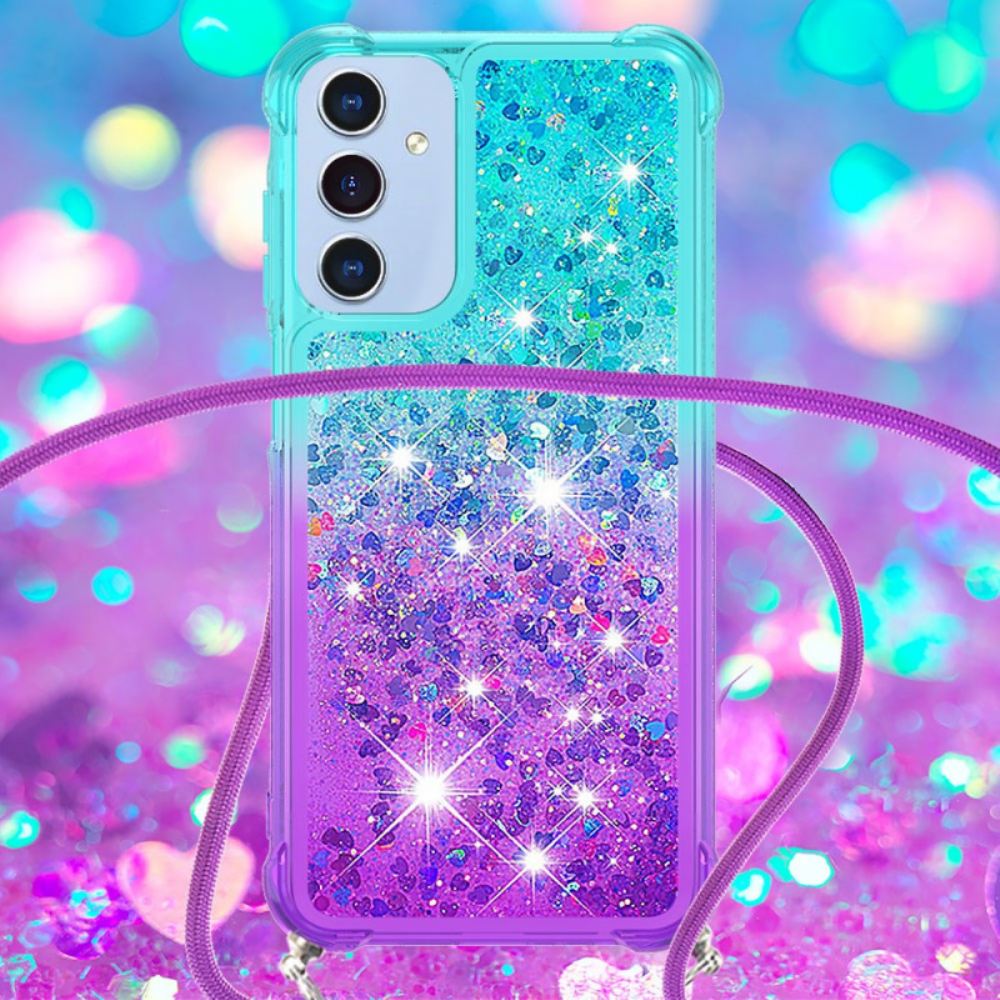 Kryt Samsung Galaxy A15 5g Flitrový Přechodový Kabel