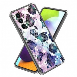Kryt Samsung Galaxy A15 5g Kryty Na Mobil Fialové Květy