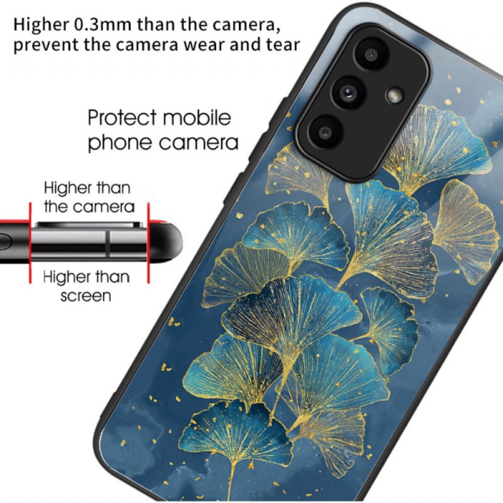 Kryt Samsung Galaxy A15 5g Kryty Na Mobil Listy Ginkgo Z Tvrzeného Skla