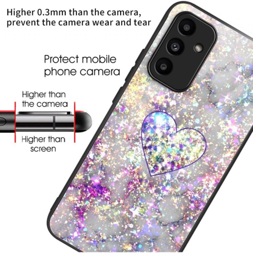 Kryt Samsung Galaxy A15 5g Kryty Na Mobil Tvrzené Sklo Lesklé Srdce