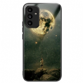 Kryt Samsung Galaxy A15 5g Kryty Na Mobil Tvrzené Sklo Pro Člověka A Měsíc