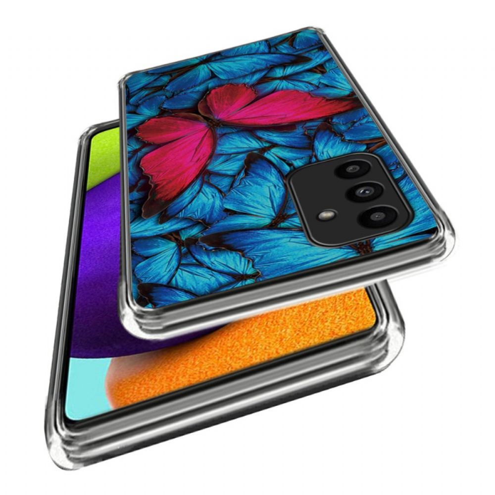 Kryt Samsung Galaxy A15 5g Kryty Na Mobil Červený Motýl