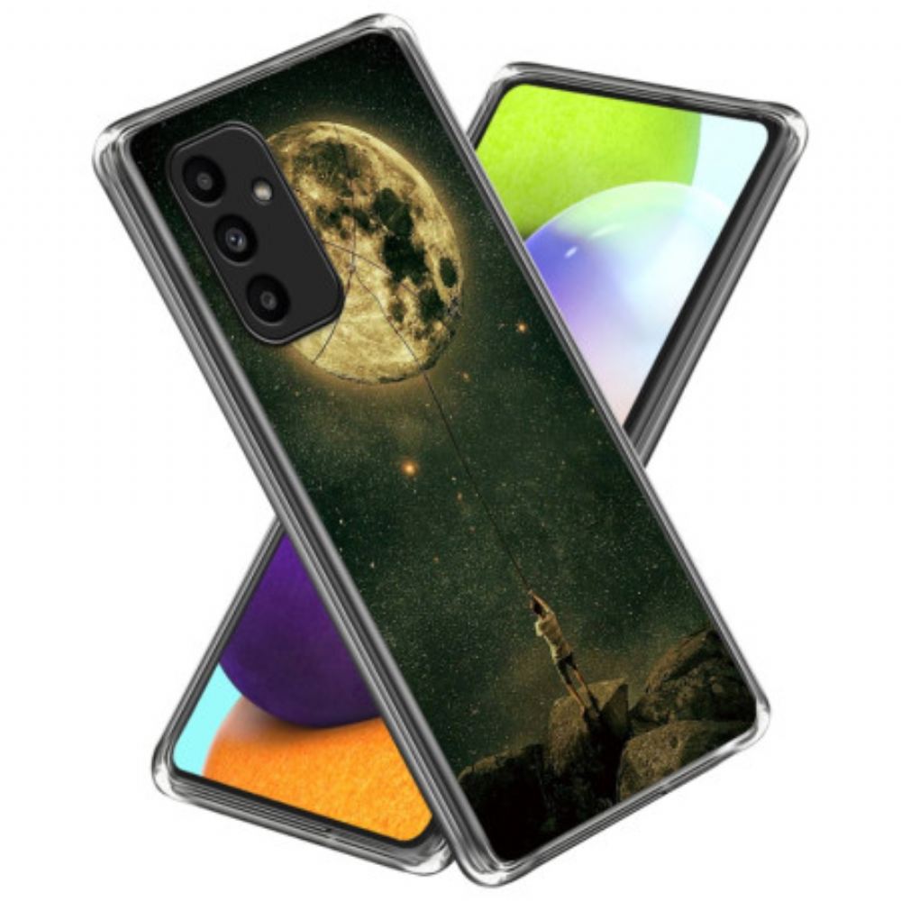 Kryt Samsung Galaxy A15 5g Kryty Na Mobil Člověk Na Měsíci