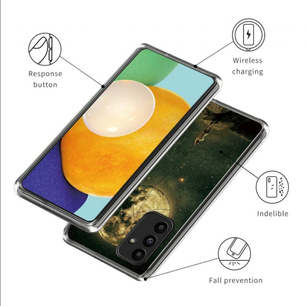 Kryt Samsung Galaxy A15 5g Kryty Na Mobil Člověk Na Měsíci