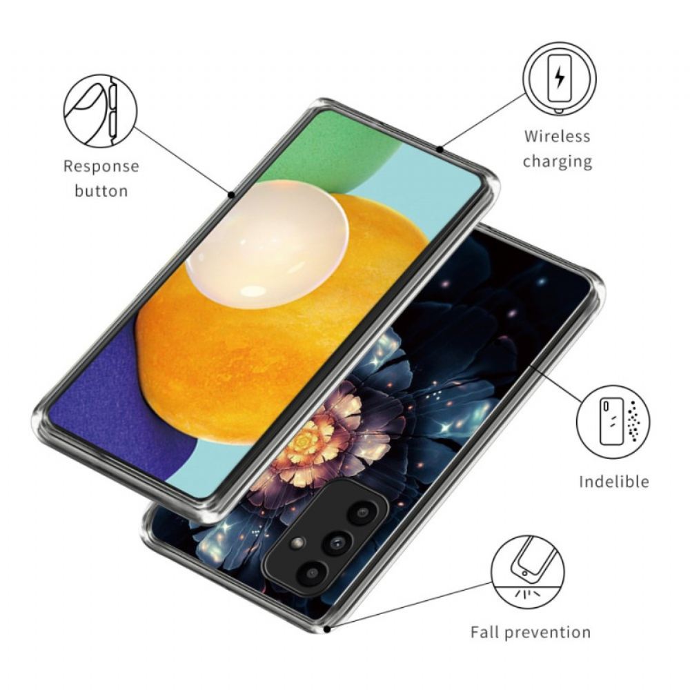 Kryt Samsung Galaxy A15 5g Pomerančový Květ