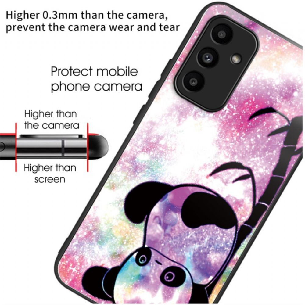 Kryt Samsung Galaxy A15 5g Roztomilé Tvrzené Sklo Panda