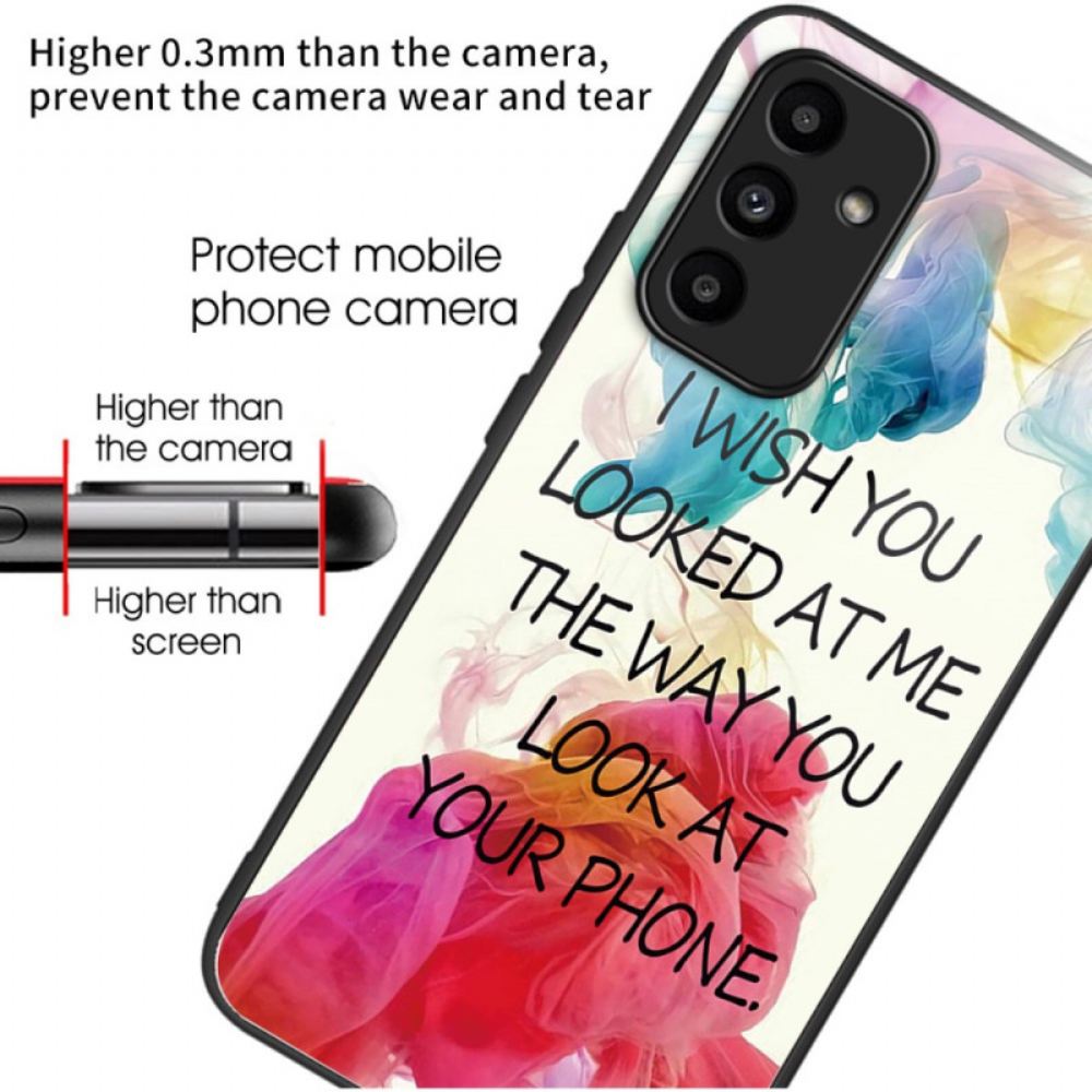 Kryt Samsung Galaxy A15 5g Tvrzené Sklo Kéž Byste Se Na Mě Podívali