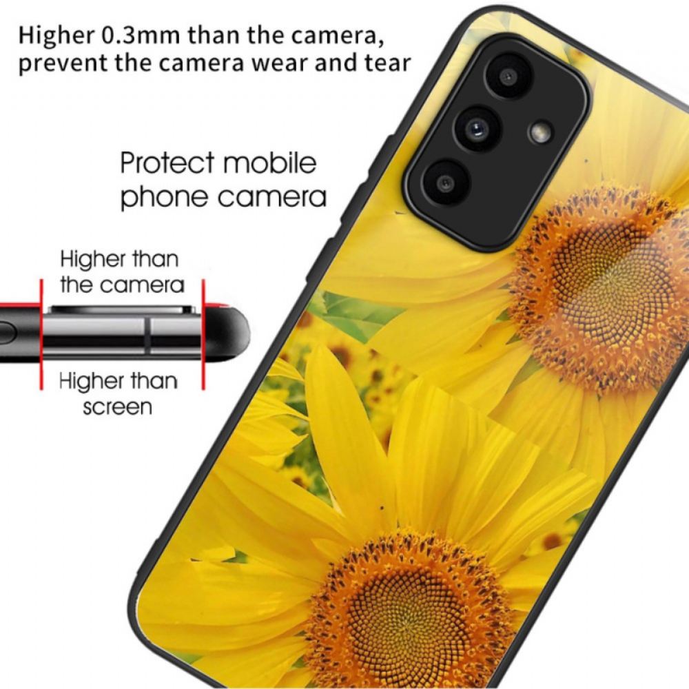 Kryt Samsung Galaxy A15 5g Tvrzené Sklo Slunečnice