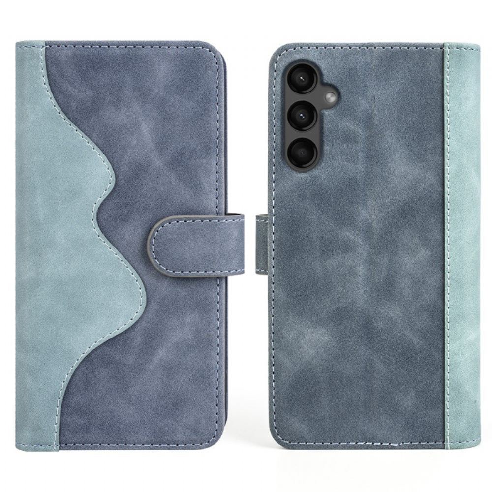 Peněženková Pouzdra Samsung Galaxy A15 5g Dvoubarevný Design
