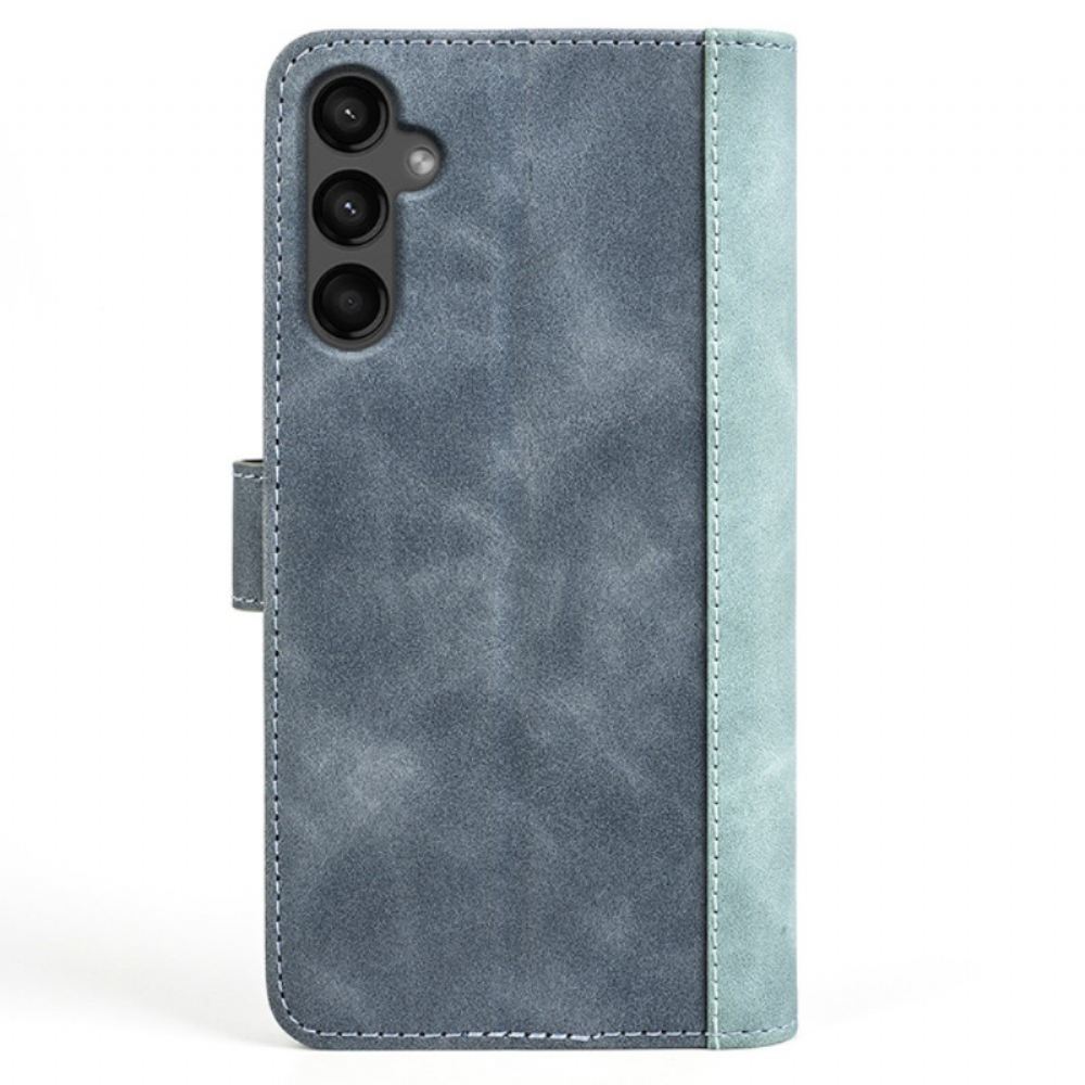Peněženková Pouzdra Samsung Galaxy A15 5g Dvoubarevný Design