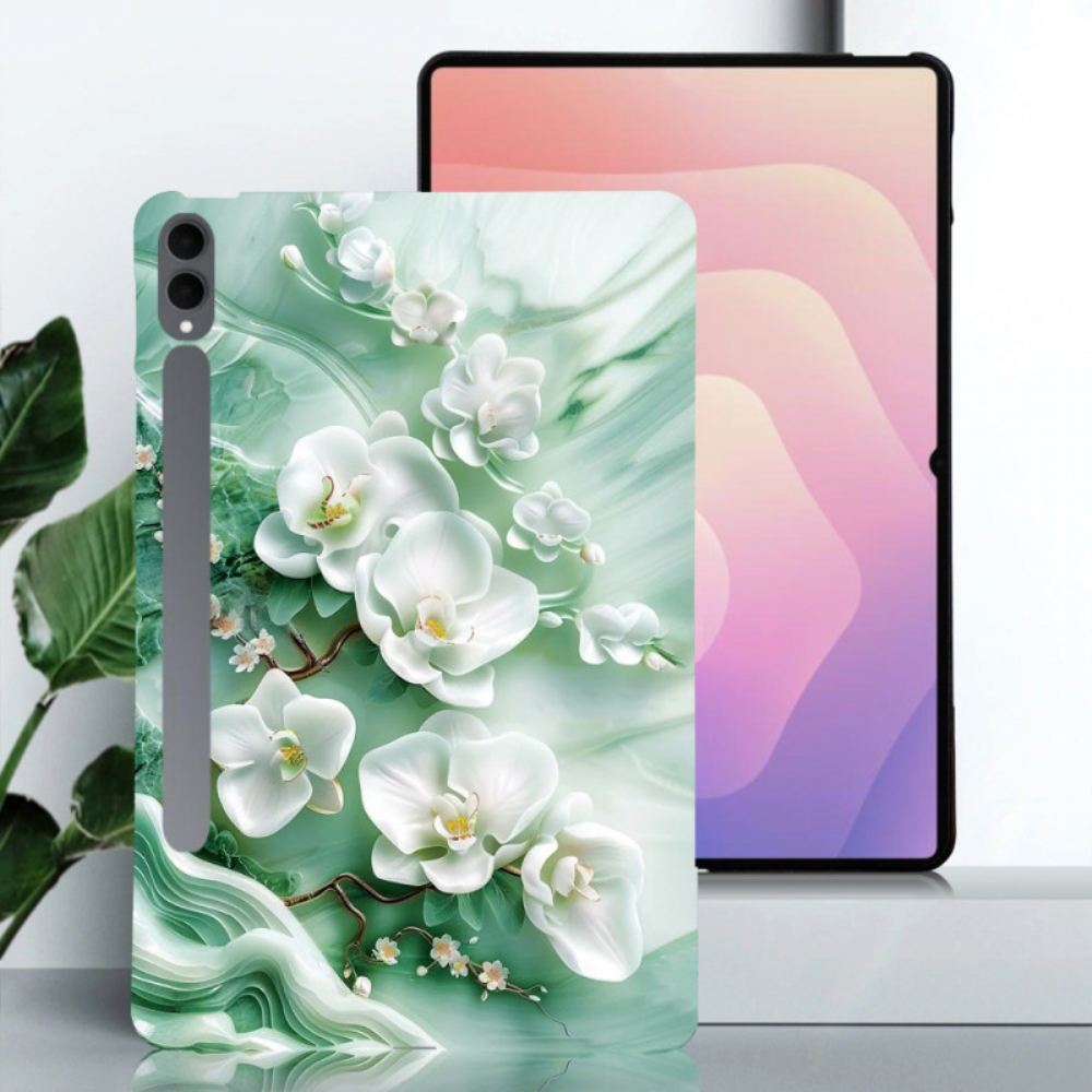 Kryt Na Samsung Galaxy Tab S11 Ultra Nefritové Květy