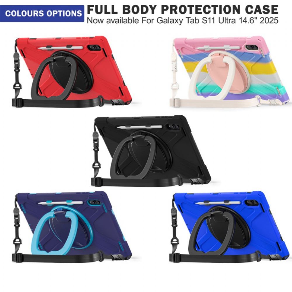 Kryt Samsung Galaxy Tab S11 Ultra Robustní S Ramenním Popruhem