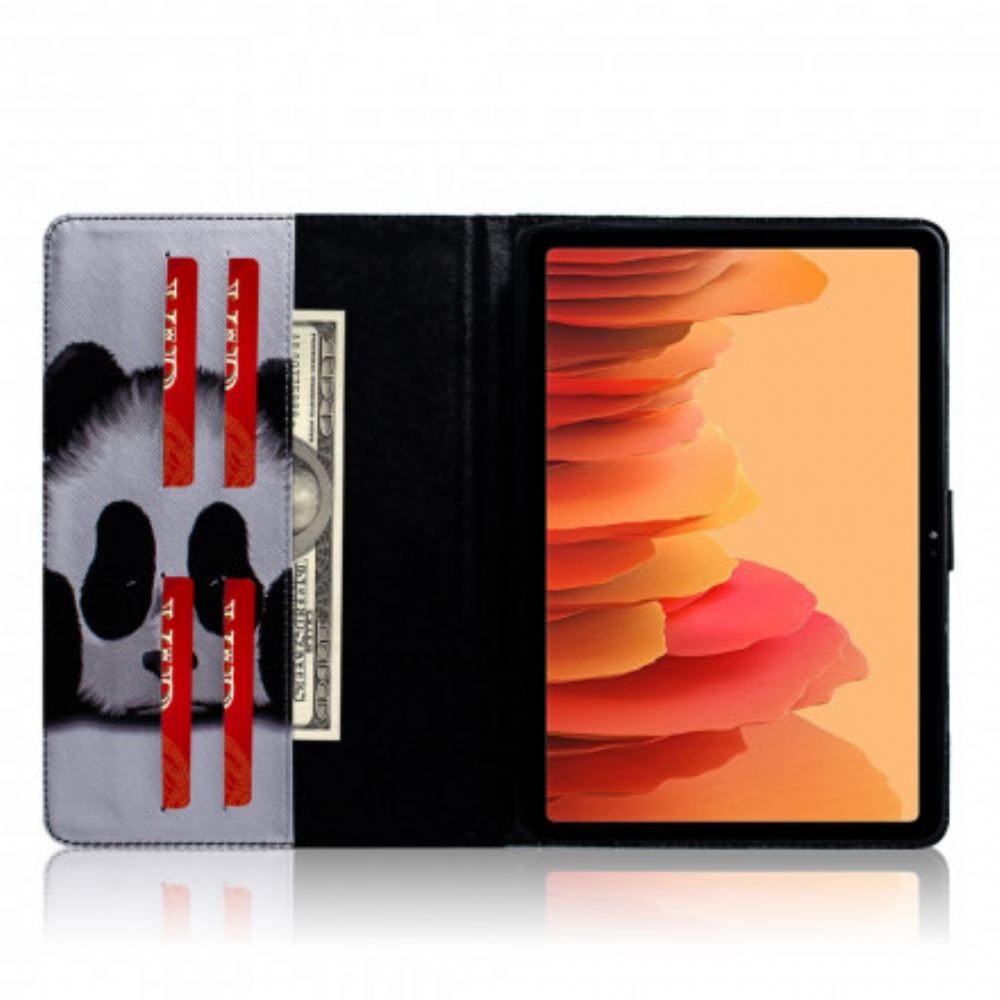 Flipové Pouzdro Na Samsung Galaxy Tab A7 Hlava Pandy