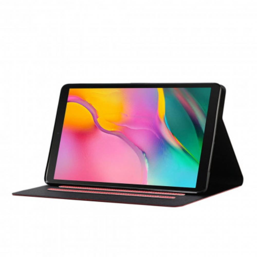Flipové Pouzdro Na Samsung Galaxy Tab A7 Klasická Umělá Kůže