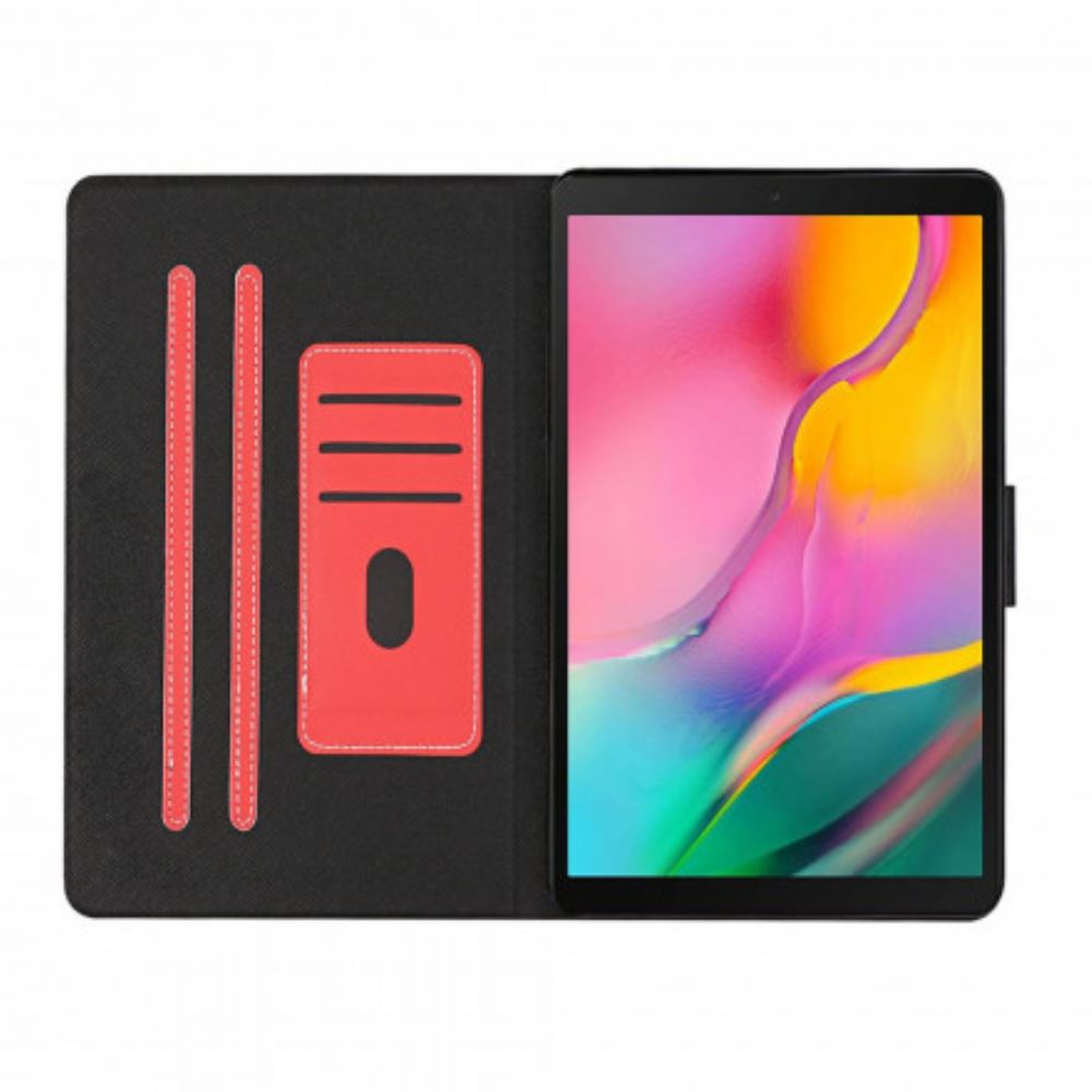 Flipové Pouzdro Na Samsung Galaxy Tab A7 Klasická Umělá Kůže