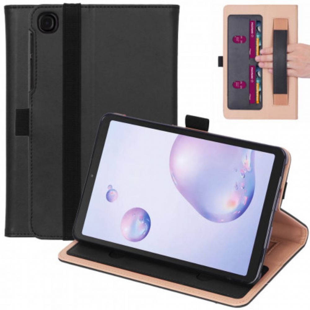 Flipové Pouzdro Na Samsung Galaxy Tab A7 Obchodní Multifunkční Zařízení