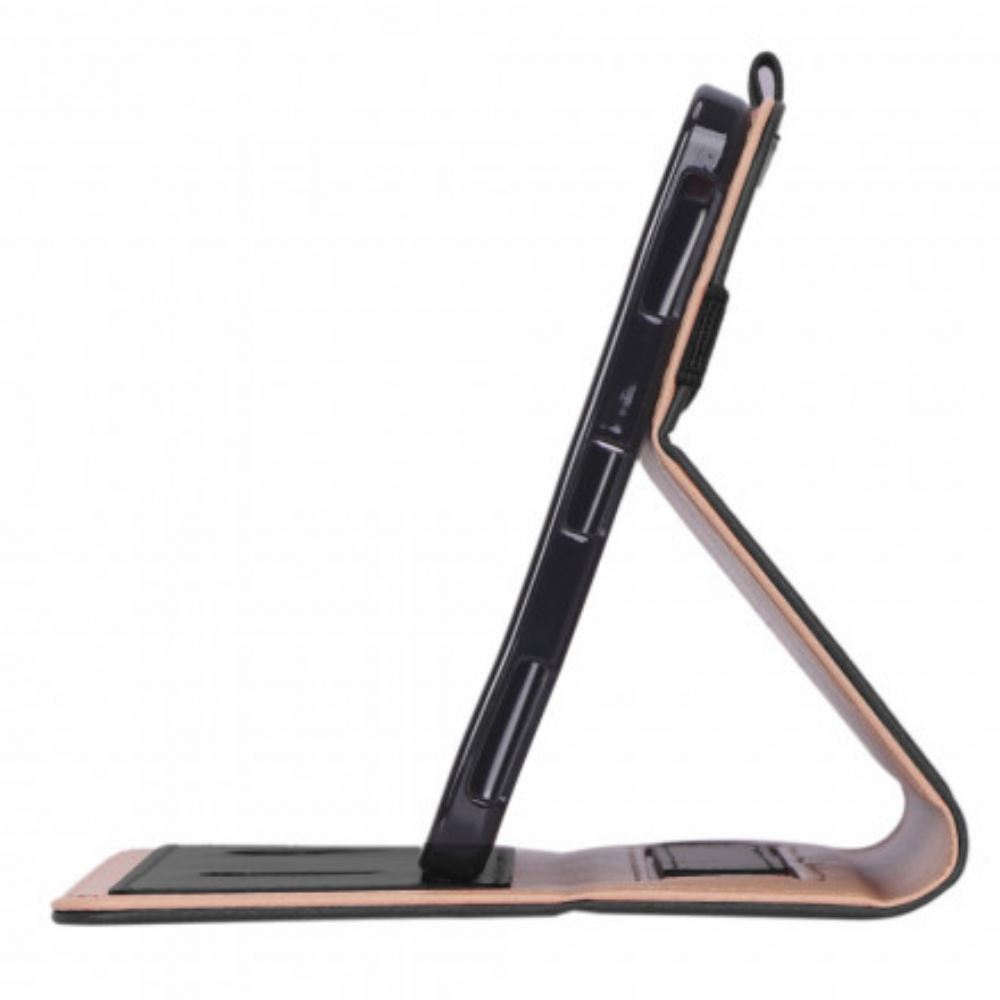 Flipové Pouzdro Na Samsung Galaxy Tab A7 Obchodní Multifunkční Zařízení